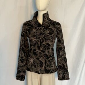 Athleta Odyssey print water repellent jacket size xs